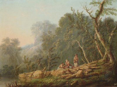 Paisaje, 1773 de Jean Baptiste Pillement